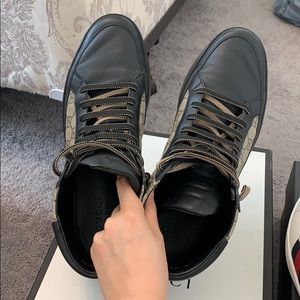 GUCCI MIR SOFT GG SUPREME NETO/Beige ebony shoes